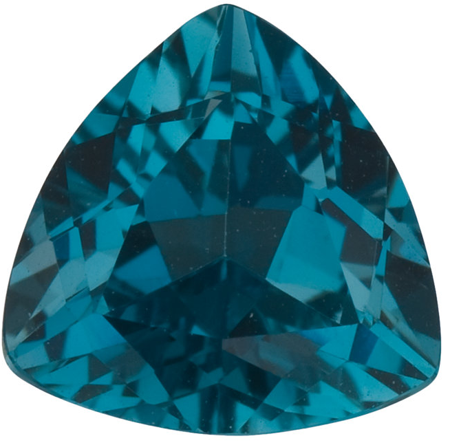Natural London Blue Topaz Trillion Loose Gemstone AAA 3mm-8mm