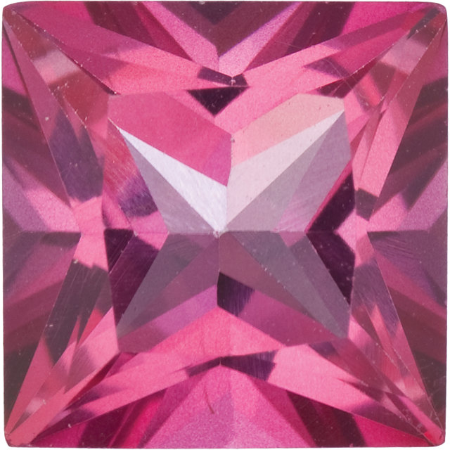 Natural Fine Mystic Pink Topaz - Square Princess - Brazil - Top Grade - NW Gems & Diamonds

