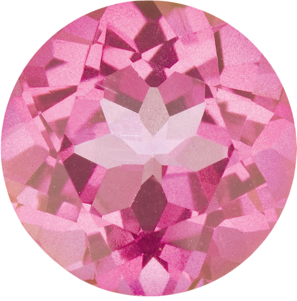 Natural Fine Mystic Pink Topaz - Round - Brazil - Top Grade - NW Gems & Diamonds
