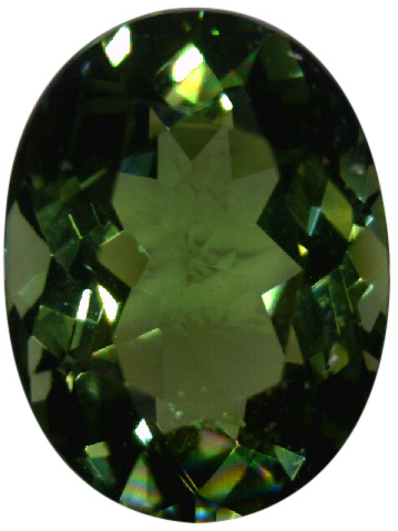 Natural Fine Deep Forest Green Tourmaline - Oval - Sri Lanka - Top Grade - NW Gems & Diamonds
