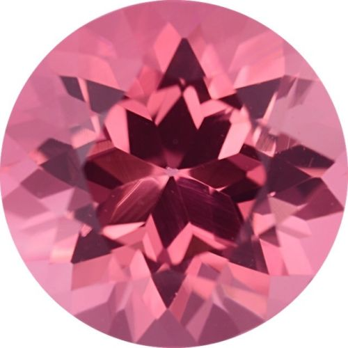 Natural Fine Intense Pink Tourmaline - Round - Madagascar - Top Grade - NW Gems & Diamonds
