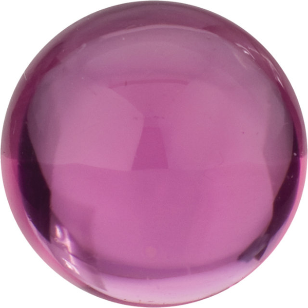 Natural Extra Fine Rich Pink Tourmaline - Round Cabochon - AAA+ Grade