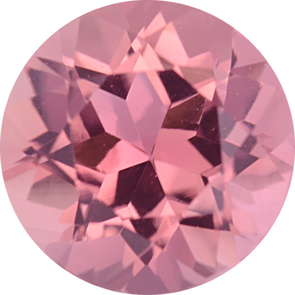 Natural Fine Pink Tourmaline - Round - Madagascar - Top Grade - NW Gems & Diamonds
