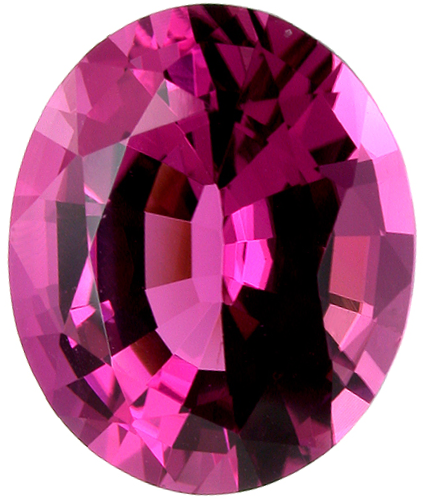 Natural Fine Vivid Pink Tourmaline - Oval - Sri Lanka - Top Grade - NW Gems & Diamonds
