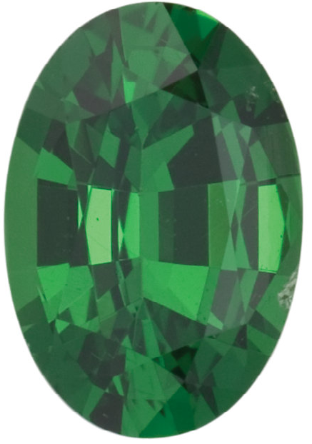 Natural Fine Green Tsavorite - Oval - East Africa - Top Grade - NW Gems & Diamonds
