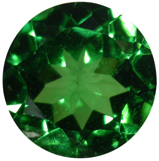 Natural Fine Rich Green Tsavorite - Round - Tanzania - Top Grade - NW Gems & Diamonds

