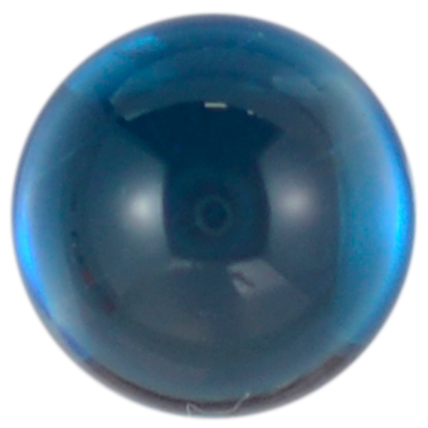Natural London Blue Topaz Round Cabochon Loose Gem AAA 3mm-12mm