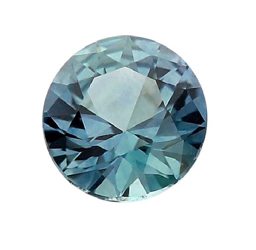 Natural Fine Blue-Green Montana Sapphire - Round - USA - AAA Grade