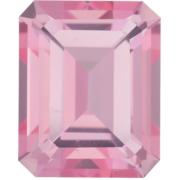 Natural Fine Baby Pink Topaz - Emerald Cut - Brazil - Top Grade - NW Gems & Diamonds
